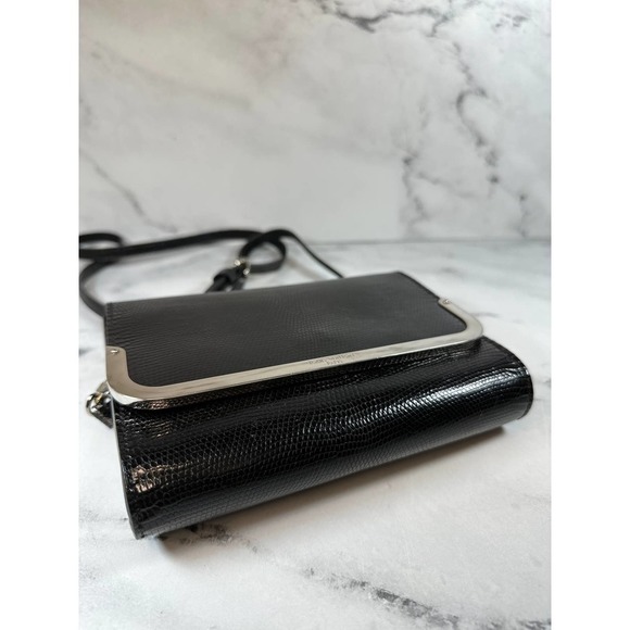 Louis Vuitton Exotic Lizard Leather Rossmore PM Black Evening Crossbody LV Bag - Picture 6 of 15